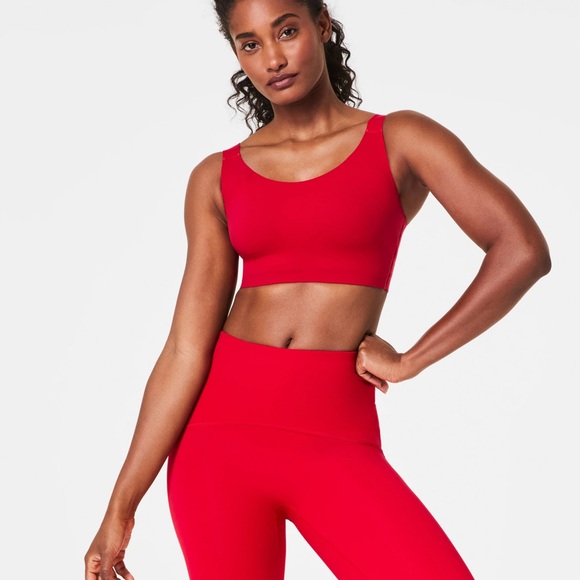 Spanx FlexFeel red high impact sports bra - Picture 7 of 9